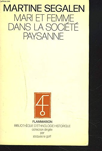 mari et femme dans la société paysanne