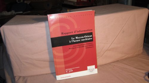 le moyen-orient à l'heure nucléaire n,630