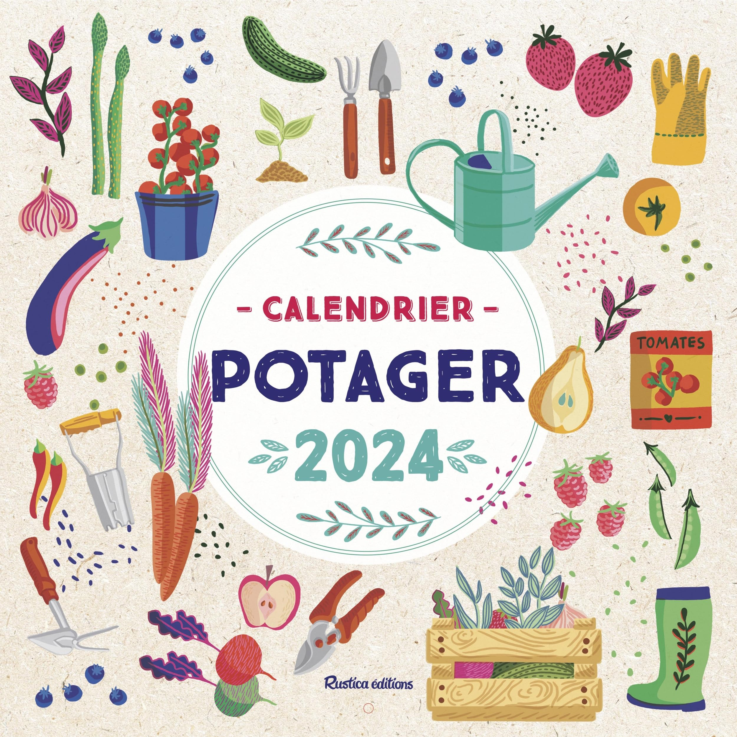 Potager : calendrier 2024