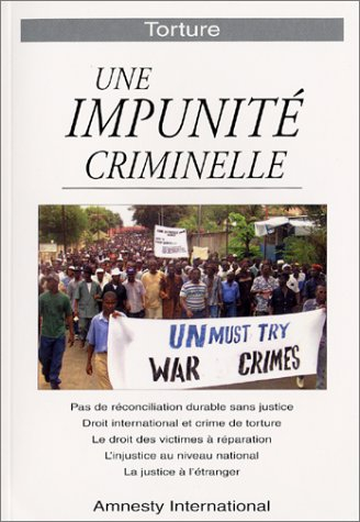 torture, une impunité criminelle