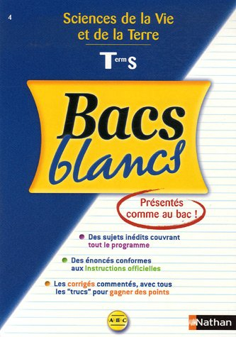Sciences de la vie et de la terre, terminale S