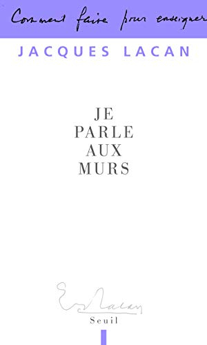 Je parle aux murs : entretiens de la Chapelle de Sainte-Anne