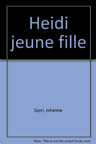 Heidi jeune fille