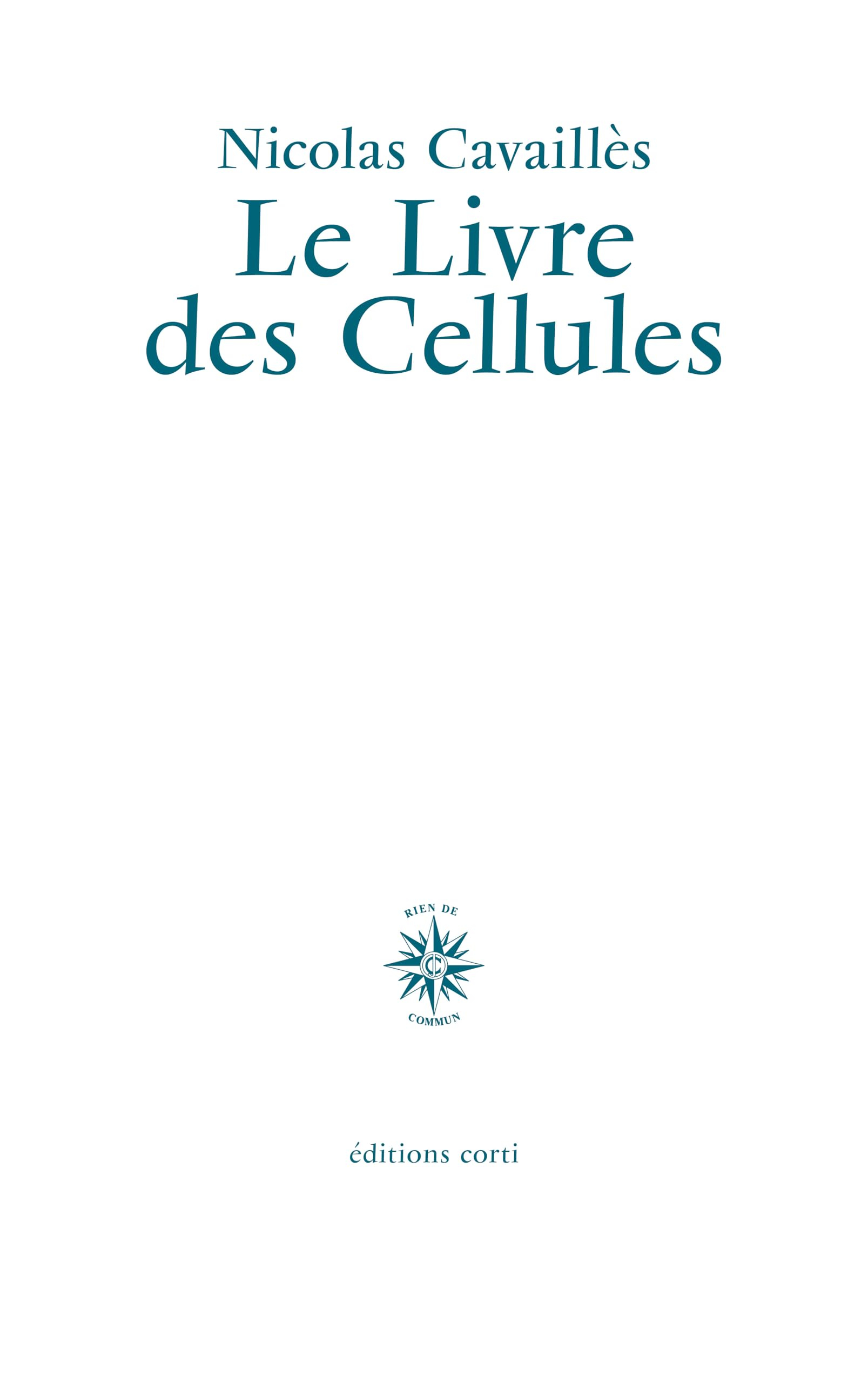 Le livre des cellules : adaptation en français moderne d'un anonyme du seizième siècle, suivie d'un 