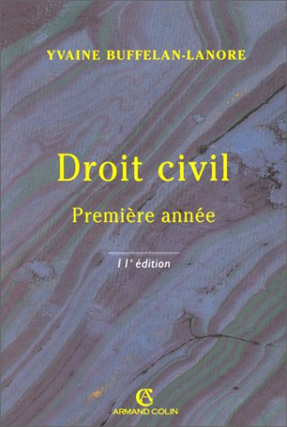 droit civil. première année, 11ème édition