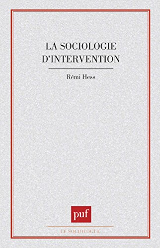 La Sociologie d'intervention
