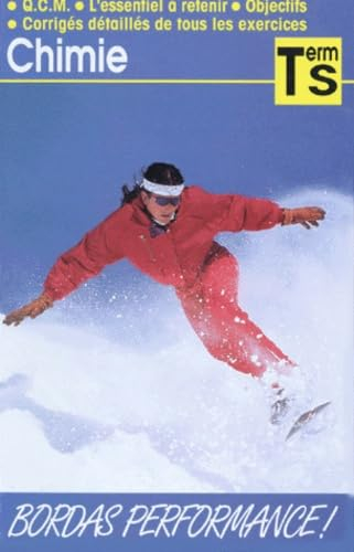 Chimie, terminale S