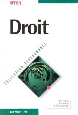 droit, bts 1e année