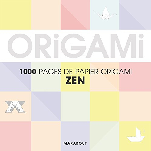 Origami pastel : pour réaliser 500 pliages