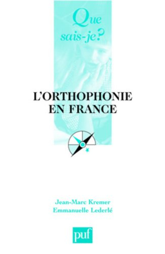 L'orthophonie en France