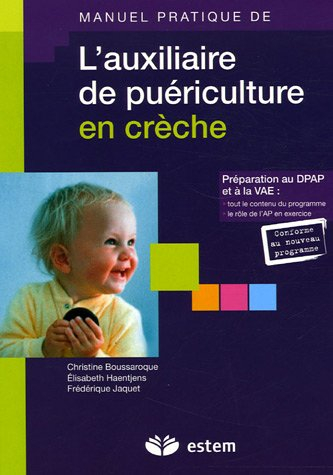 L'auxiliaire de puériculture en crèche