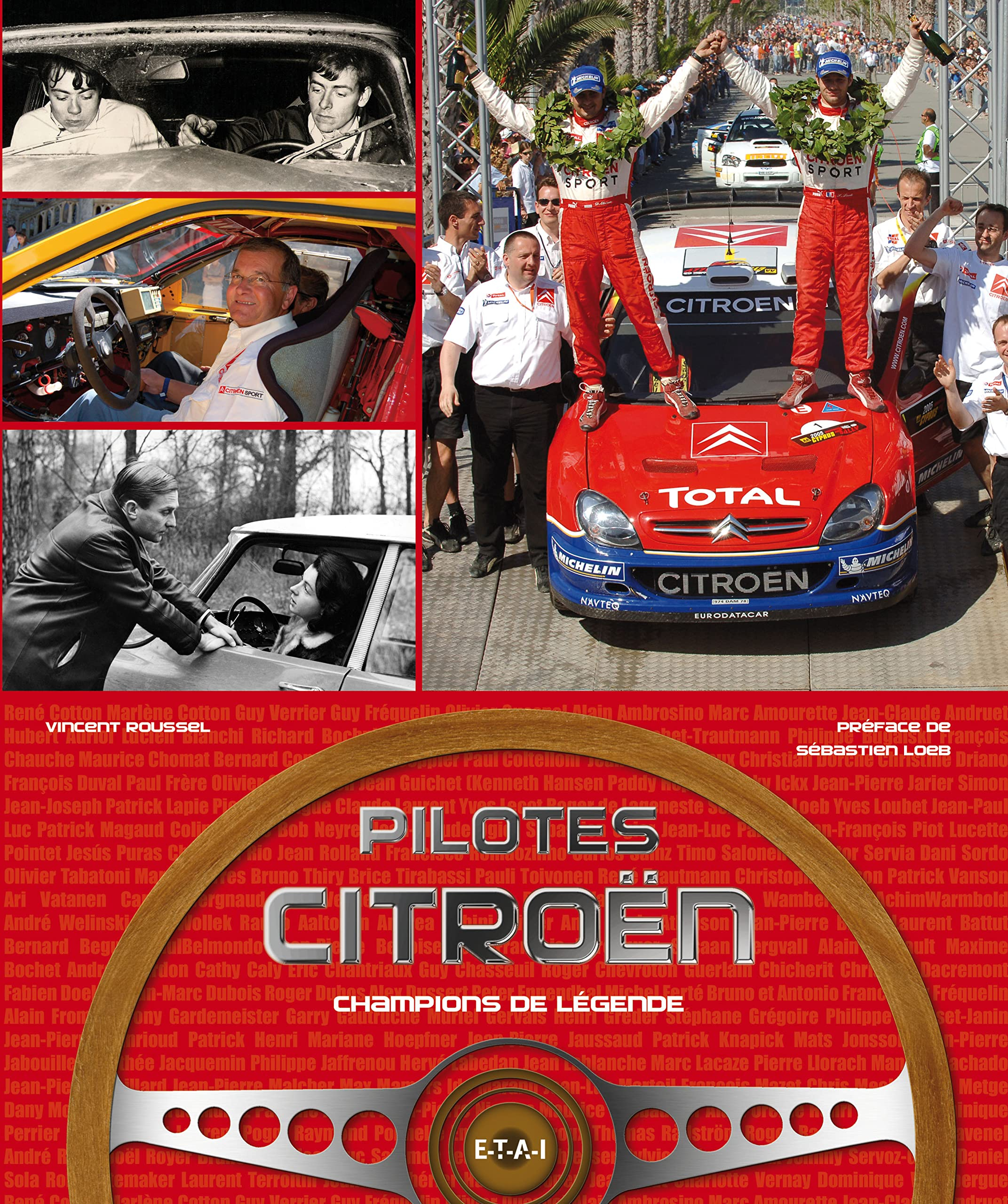 Pilotes Citroën : champions de légende