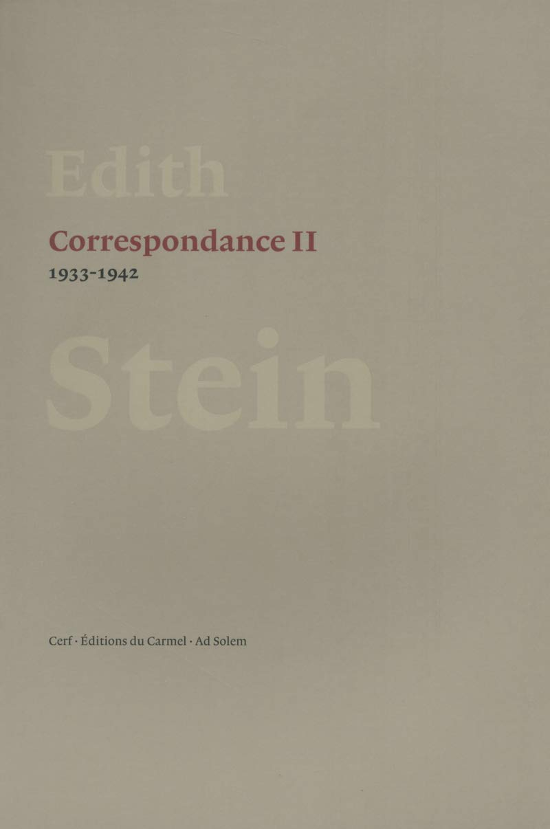 Correspondance. Vol. 2. 1933-1942