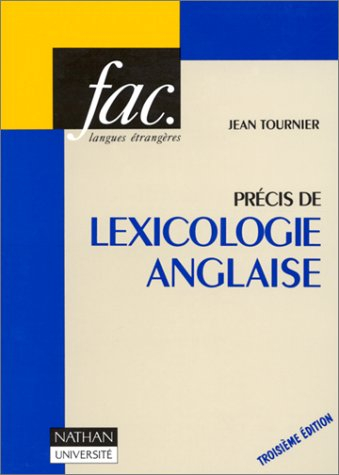 Précis de lexicologie anglaise