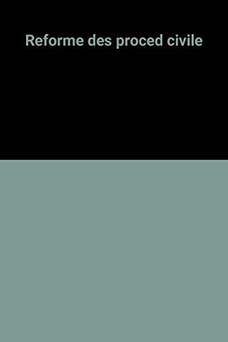 reforme des proced civile