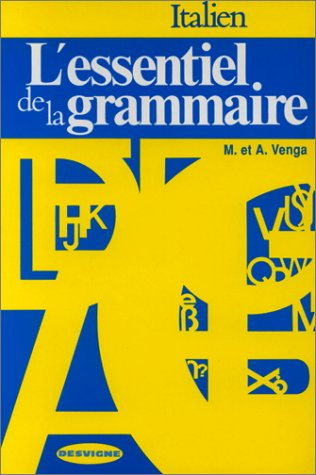 italien. l'essentiel de la grammaire