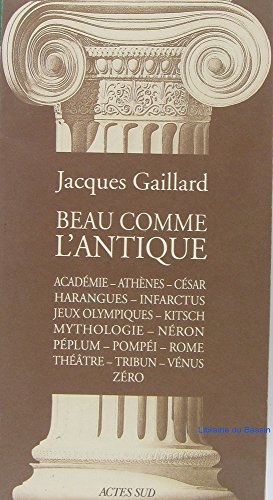 Beau comme l'antique