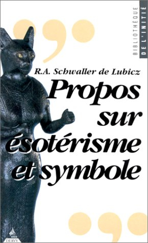 Propos sur ésotérisme et symbole