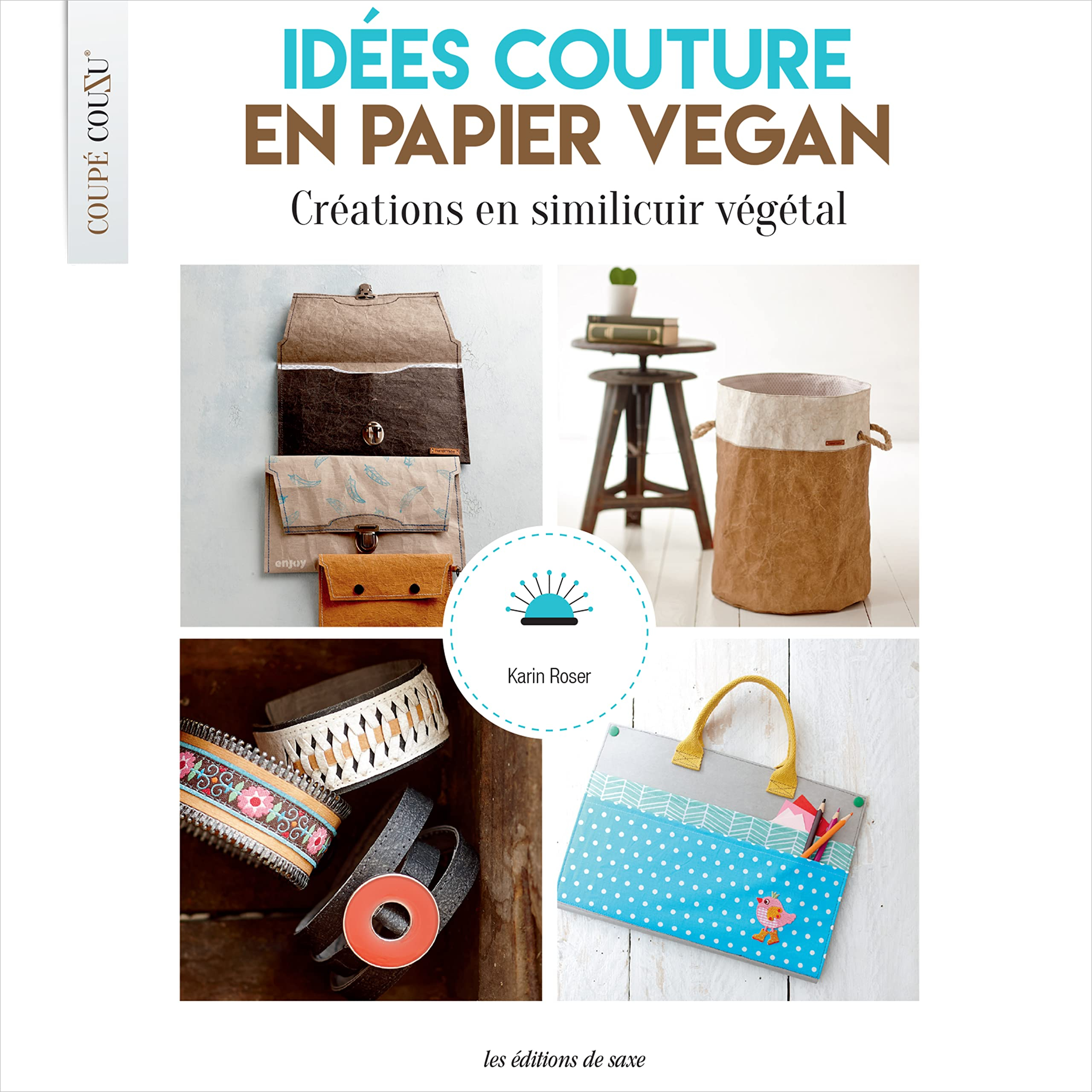 Idées couture en papier vegan : créations en similicuir végétal