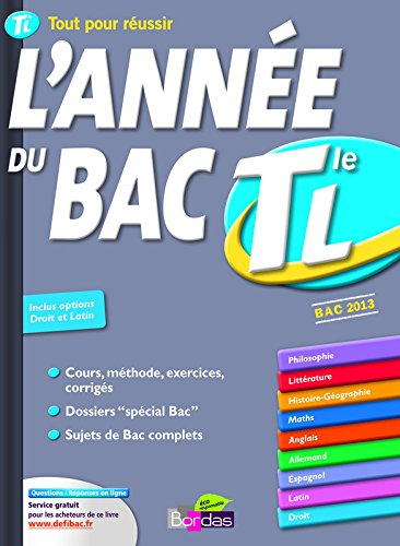 L'année du bac terminale L : bac 2013