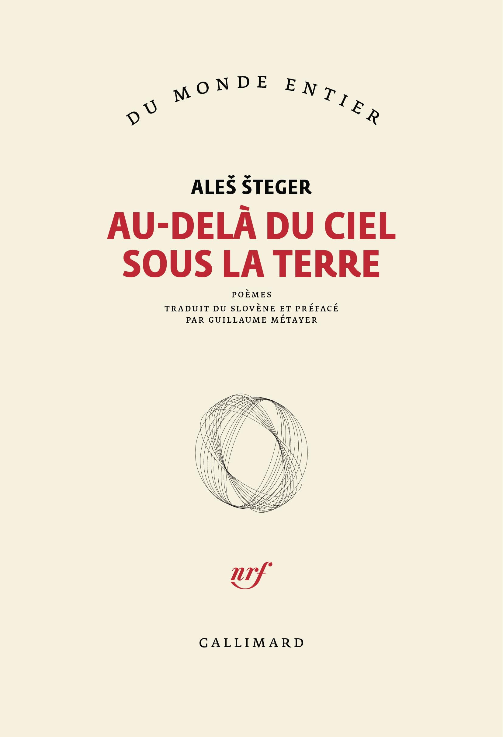 Au-delà du ciel sous la terre : poèmes