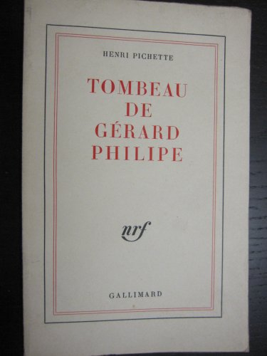 tombeau de gérard philipe.