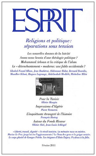 Esprit, n° 372. Religions et politique : séparations sous tension