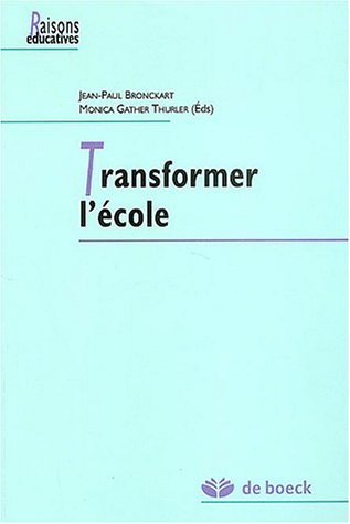 Transformer l'école