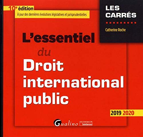 L'essentiel du droit international public : 2019-2020