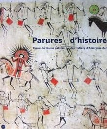 Peaux de bisons peintes