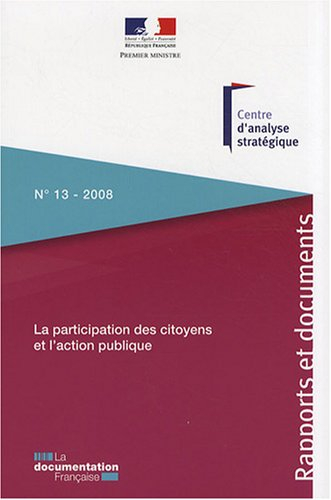 La participation des citoyens et l'action publique