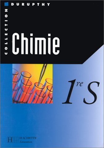 chimie, 1re s