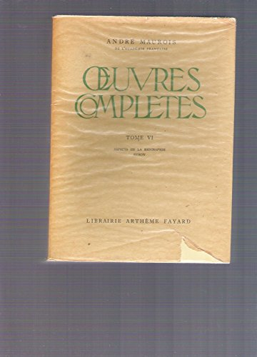 oeuvres completes, t. vi