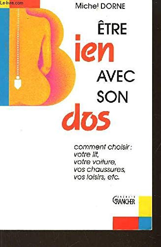 Etre bien avec son dos