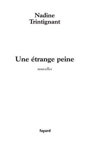 Une étrange peine