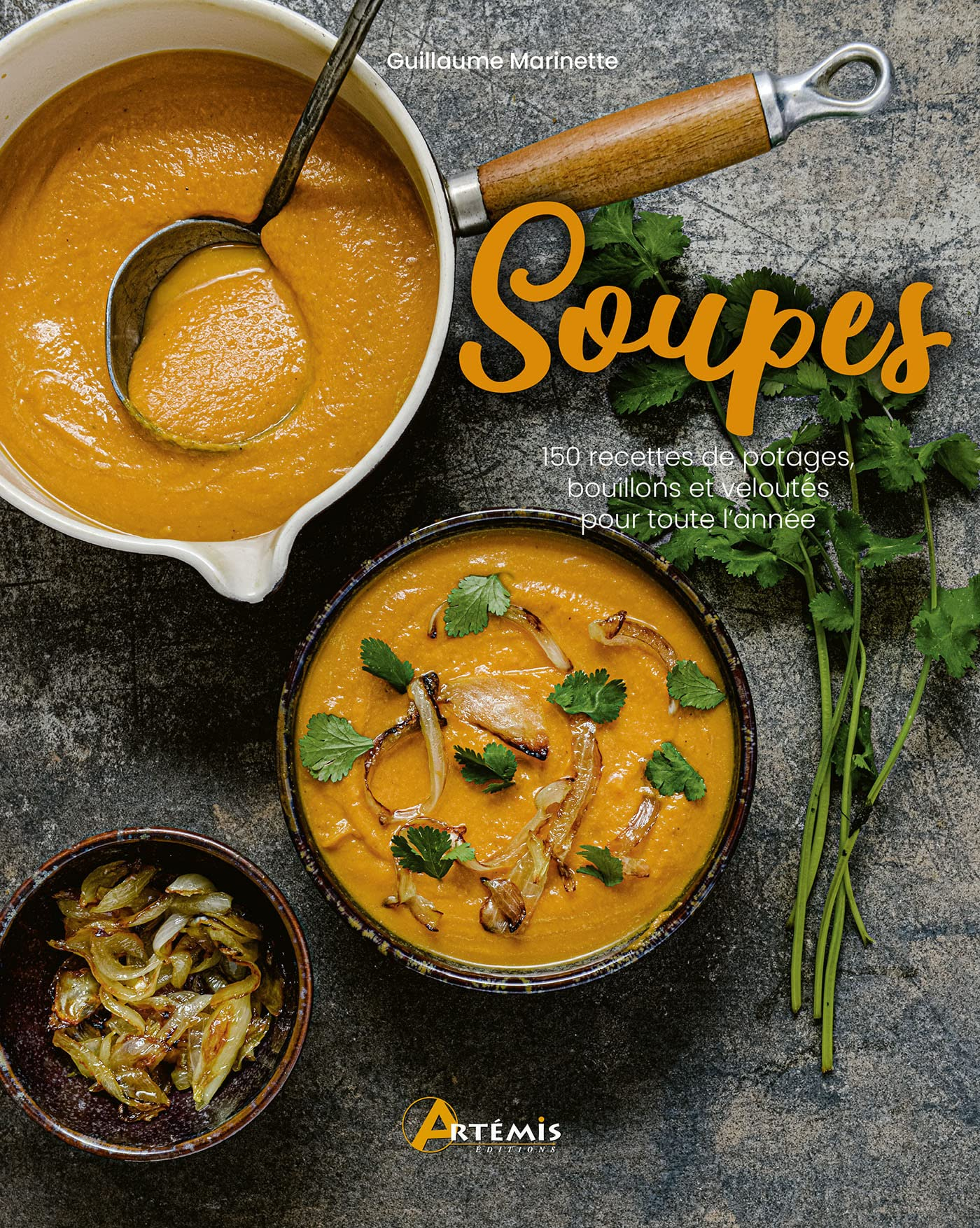 Soupes : 150 recettes de potages, bouillons et veloutés pour toute l'année
