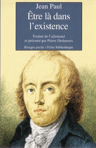 Etre là dans l'existence