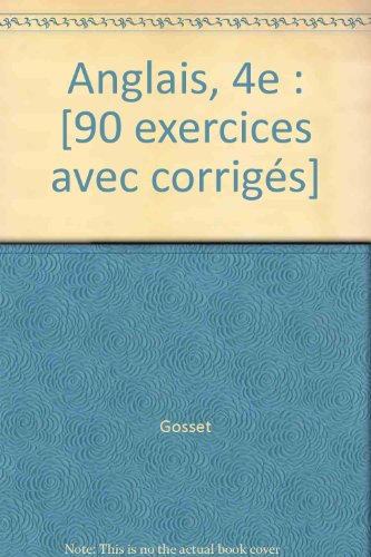 Anglais : 4e