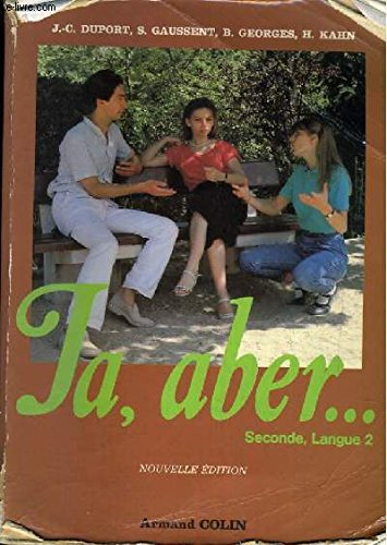 Ja, aber... : classe de première, langue 2
