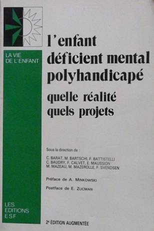 l'enfant déficient mental polyhandicapé : quelle réalite ? quels projets ?