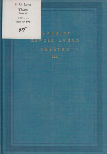 théâtre, tome 3