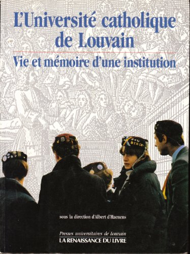 univ.catho.louvain (poche)/l'université catholiquede louvain/version format de poche