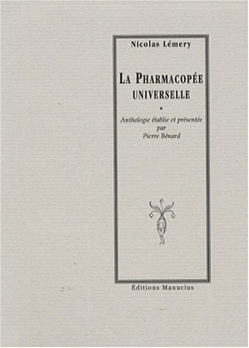La pharmacopée universelle