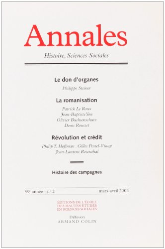 Annales, n° 2 (2004)