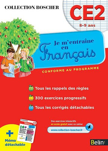Je m'entraîne en français : CE2, 8-9 ans