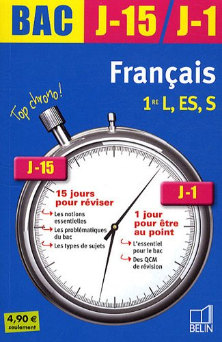 Français 1re L, ES, S
