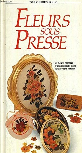 Fleurs sous presse