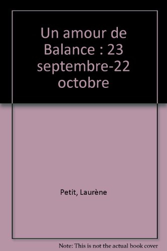 Un Amour de Balance