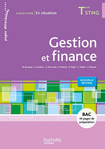 Gestion et finance, terminale STMG