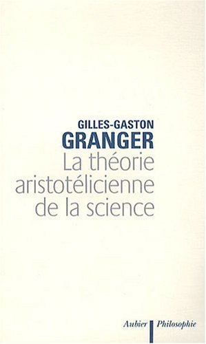 la théorie aristotélicienne de la science